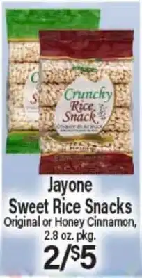 Angelo Caputo's Fresh Market Jayone Sweet Rice Snacks offer