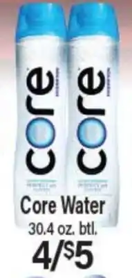 Angelo Caputo's Fresh Market Core Water offer
