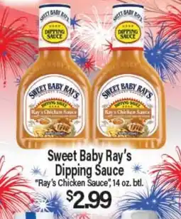 Angelo Caputo's Fresh Market Sweet Baby Ray's Dipping Sauce offer