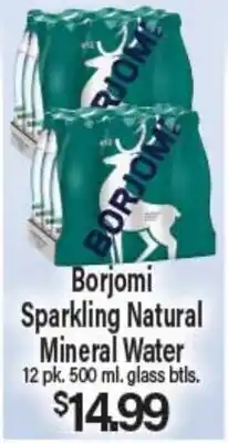 Angelo Caputo's Fresh Market Borjomi Sparkling Natural Mineral Water offer