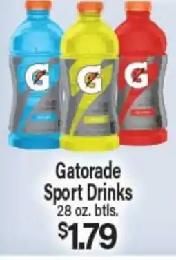 Angelo Caputo's Fresh Market Gatorade Sport Drinks offer