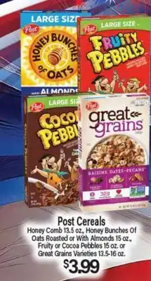 Angelo Caputo's Fresh Market Post Cereals offer