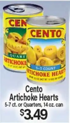 Angelo Caputo's Fresh Market Cento Artichoke Hearts offer