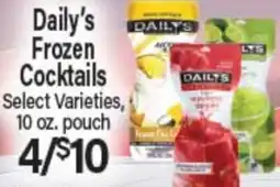 Angelo Caputo's Fresh Market Daily's Frozen Cocktails offer