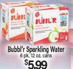 Angelo Caputo's Fresh Market Bubbl'r Sparkling Water offer