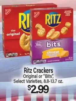 Angelo Caputo's Fresh Market Ritz Crackers offer