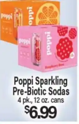 Angelo Caputo's Fresh Market Poppi Sparkling Pre-Biotic Sodas offer