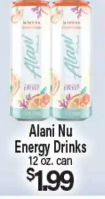 Angelo Caputo's Fresh Market Alani Nu Energy Drinks offer