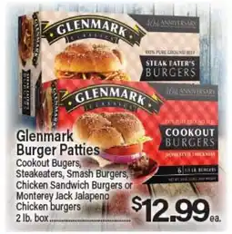 Angelo Caputo's Fresh Market Glenmark Burger Patties offer