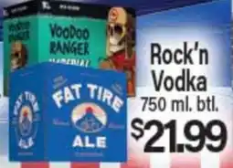 Angelo Caputo's Fresh Market Rock'n Vodka offer