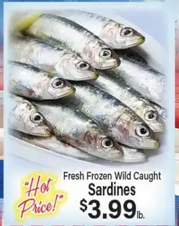 Angelo Caputo's Fresh Market Fresh Frozen Wild Caught Sardines offer