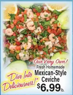 Angelo Caputo's Fresh Market Our Very Own! Fresh Homemade Mexican-Style Ceviche offer