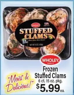 Angelo Caputo's Fresh Market Frozen Stuffed Clams offer