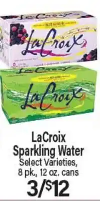 Angelo Caputo's Fresh Market LaCroix Sparkling Water offer