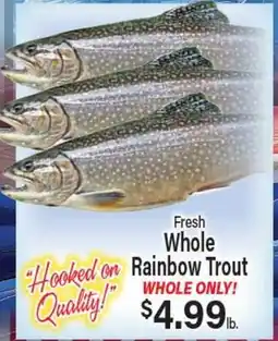 Angelo Caputo's Fresh Market Fresh Whole Rainbow Trout offer