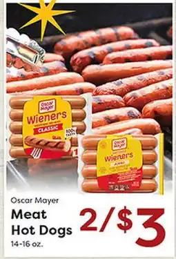 Rich's Fresh Market Oscar Mayer Meat Hot Dogs offer