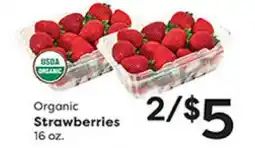 Rich's Fresh Market Organic Strawberries offer