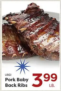 Rich's Fresh Market USGI Pork Baby Back Ribs offer