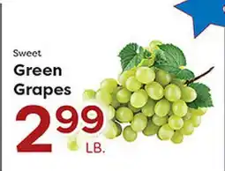 Rich's Fresh Market Sweet Green Grapes offer