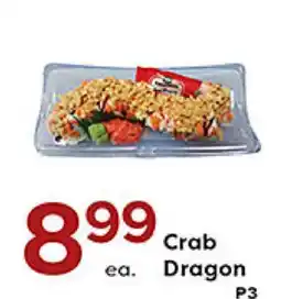 Rich's Fresh Market Crab Dragon offer
