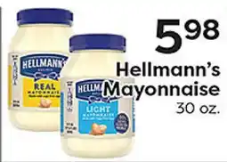 Rich's Fresh Market Hellmann's Mayonnaise offer