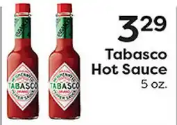 Rich's Fresh Market Tabasco Hot Sauce offer
