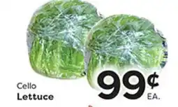 Rich's Fresh Market Cello Lettuce offer