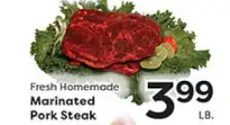 Rich's Fresh Market Fresh Homemade Marinated Pork Steak offer