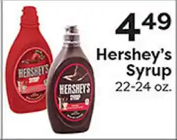 Rich's Fresh Market Hershey's Syrup offer