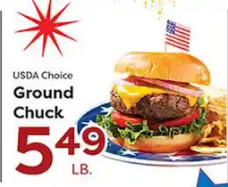 Rich's Fresh Market USDA Choice Ground Chuck offer