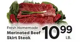 Rich's Fresh Market Fresh Homemade Marinated Beef Skirt Steak offer