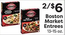 Rich's Fresh Market Boston Market Entrees offer