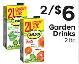 Rich's Fresh Market Garden Drinks offer