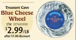 Restaurant Depot Treasure Cave Blue Cheese Wheel offer