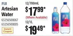 Restaurant Depot FIJI Artesian Water offer