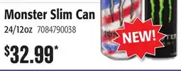Restaurant Depot Monster Slim Can offer