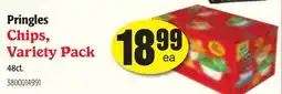 Restaurant Depot Pringles Chips, Variety Pack offer