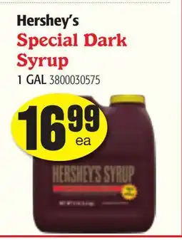 Restaurant Depot Hershey's Special Dark Syrup offer
