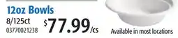 Restaurant Depot 12oz Bowls offer
