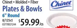 Restaurant Depot Chinet β’ Molded β’ Fiber Plates & Bowls offer