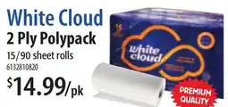 Restaurant Depot White Cloud 2 Ply Polypack offer
