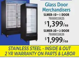 Restaurant Depot Glass Door Merchandisers offer