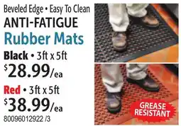 Restaurant Depot ANTI-FATIGUE Rubber Mats offer