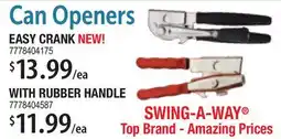 Restaurant Depot Can Openers offer