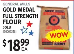 Restaurant Depot GENERAL MILLS GOLD MEDAL FULL STRENGTH FLOUR offer
