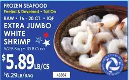 Restaurant Depot FROZEN SEAFOOD offer
