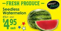 Restaurant Depot Seedless Watermelon offer