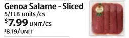Restaurant Depot Genoa Salame - Sliced offer