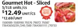 Restaurant Depot Gourmet Hot - Sliced offer