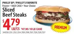 Restaurant Depot Sliced Beef Steaks offer